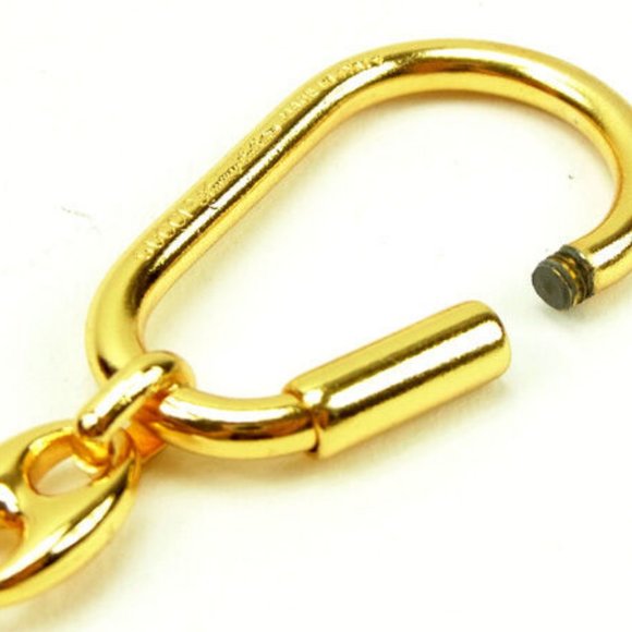 Authentic Gucci key ring Key holder Interlocking Gold Woman unisex - Picture 6 of 6